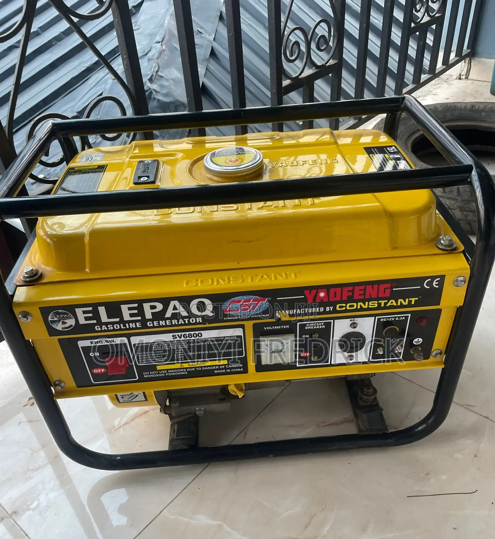 Elepaq Constant Generator 4.5KVA