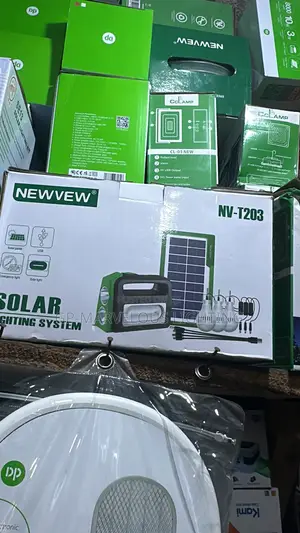 Rechargeable Solar Lighting System – Complete Home Lighting Kit