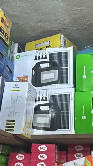 Rechargeable Solar Lighting System – Complete Home Lighting Kit
