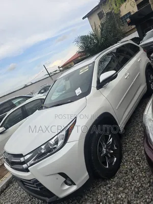 Toyota Highlander Limited Platinum 2019 White