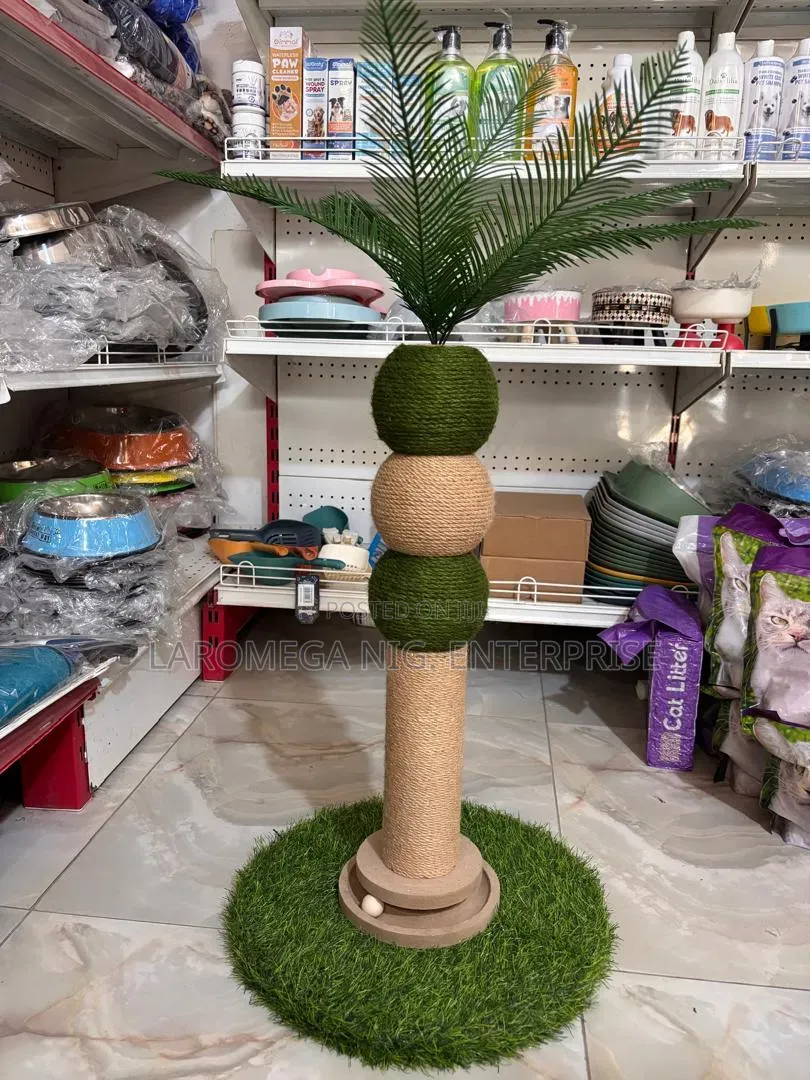 Cat Tree With Scratch Post