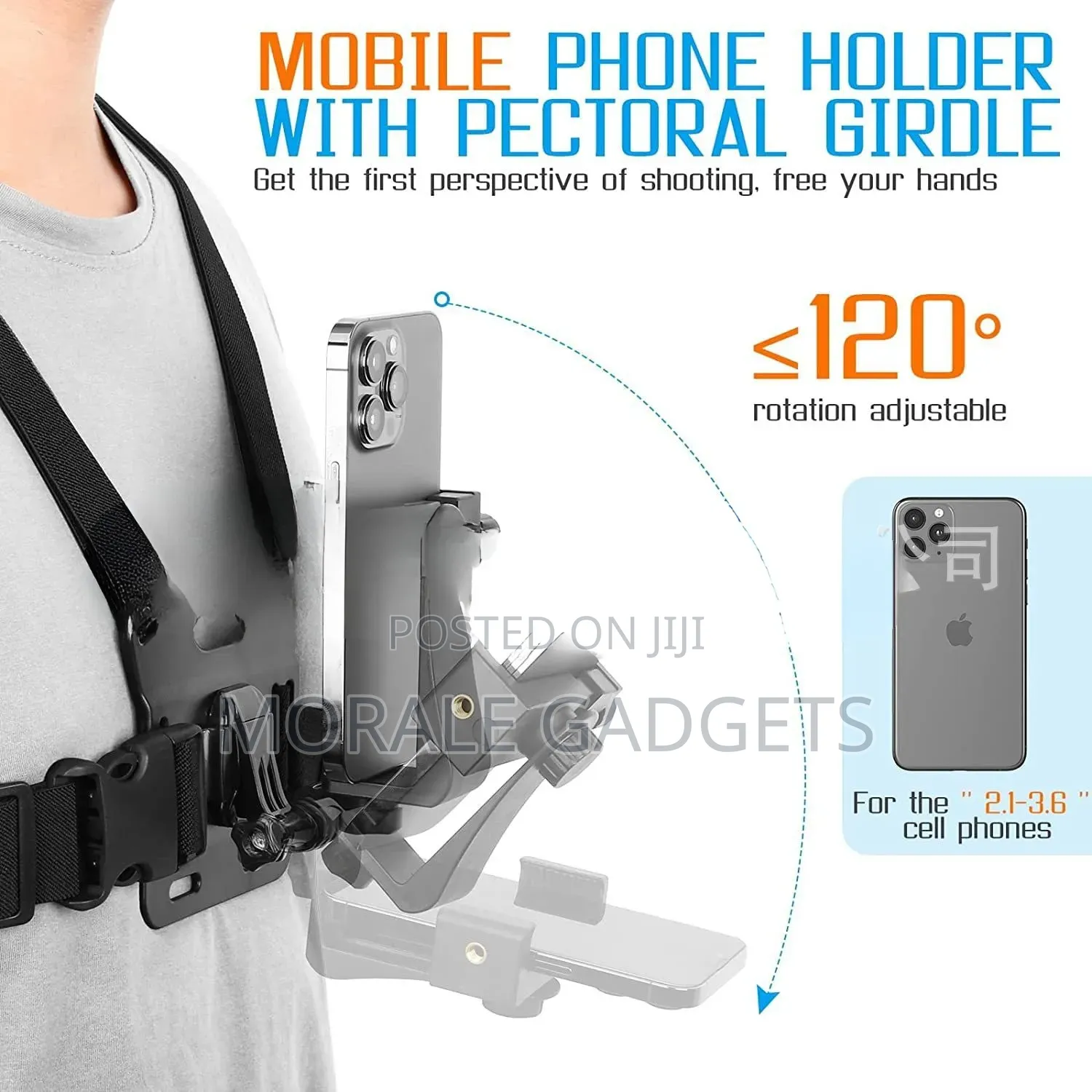 Camera Chest Strap for Phone