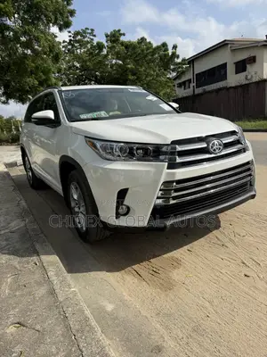 Toyota Highlander Limited V6 4x4 (3.5L 6cyl 6A) 2016 White