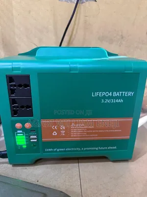 LiFePO4 Lithium Battery 3.2V 314Ah – 1kWh Energy Storage Battery