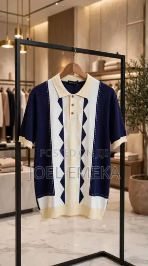 Men's Luxury Knitted Polo – Quality Fashion Wear
