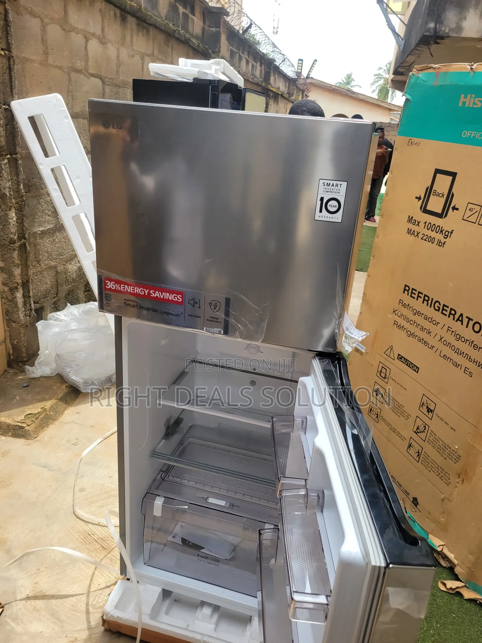 GL-C252SLBB Refrigerator With Freezer