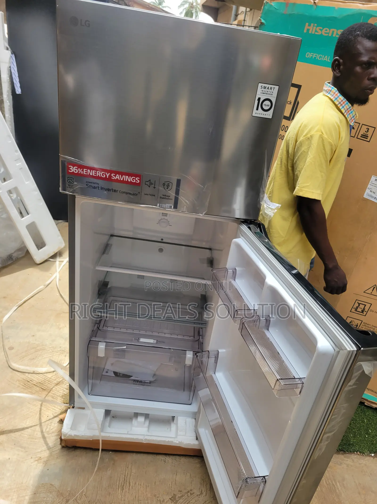 GL-C252SLBB Refrigerator With Freezer