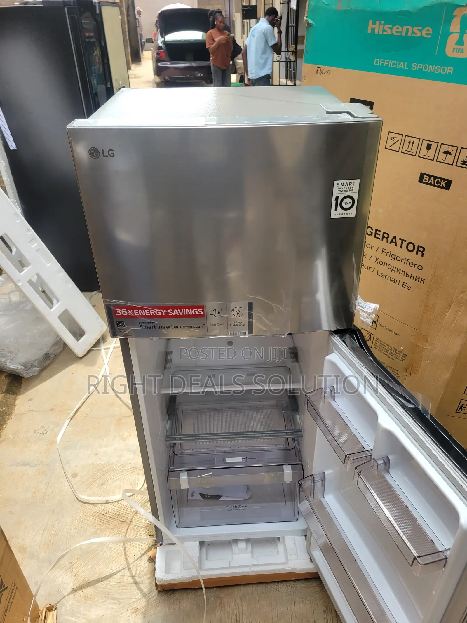 Spacious 234L LG Top Freezer Refrigerator