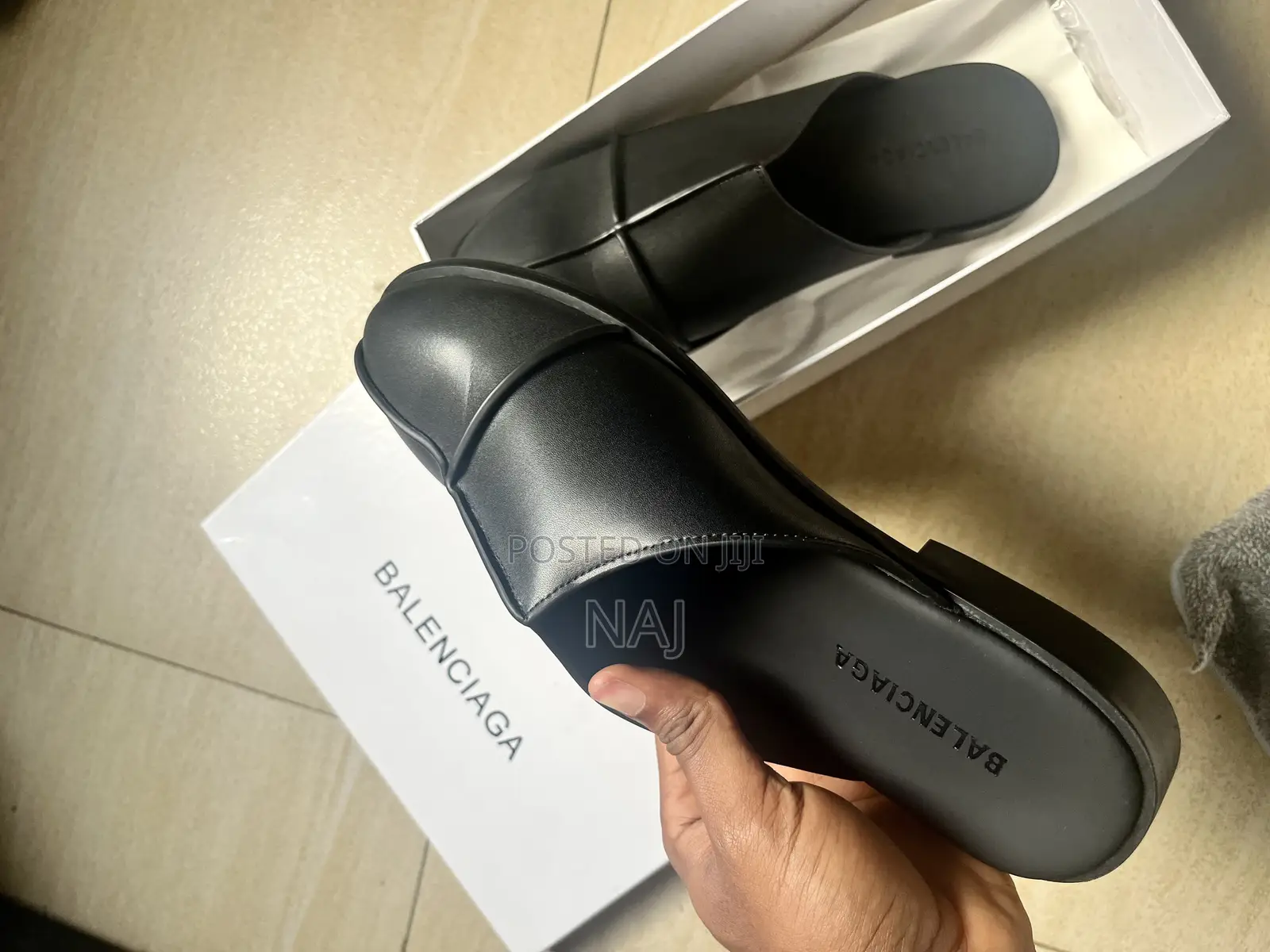 Men Balenciaga Half Shoe