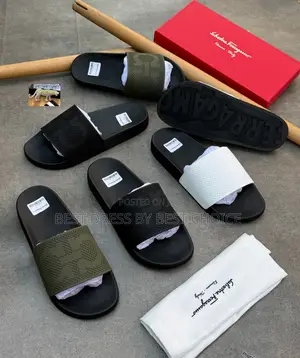 New Salvatore Ferragamo Slide