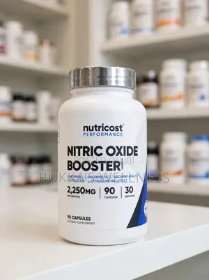 Nutricost NitricOxide Booster 2,250mg 90caps Pump/Performance Enhancer