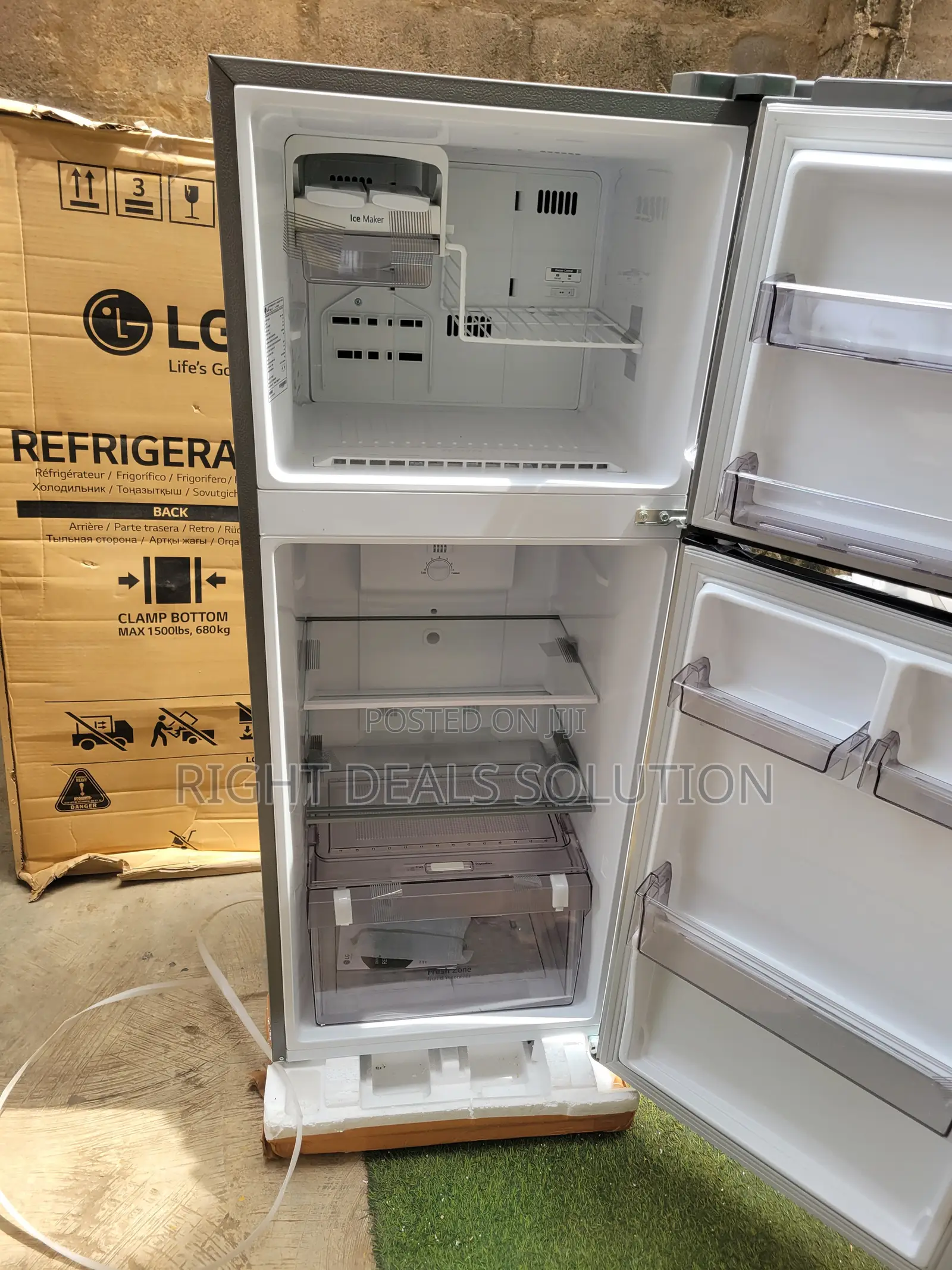 Large Storage Double Door Fridge