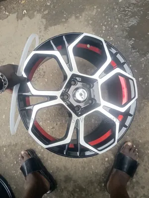 17inches for Toyota Camry Newer Model Black and Stainless With Red
