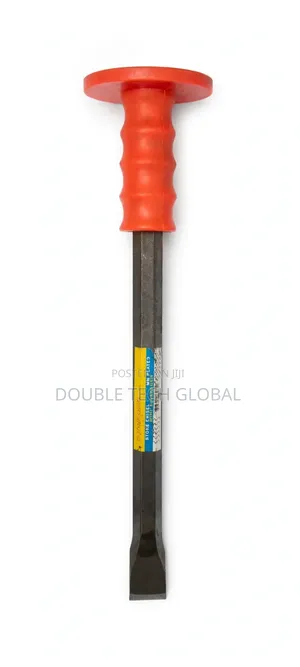 14" Flat Chisel With Hand Guard - Heavy Duty Cold Chisel