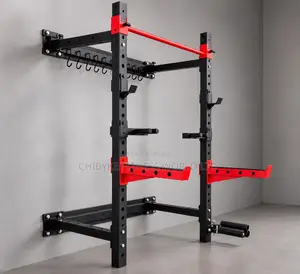 Commercial Wall Mount Squat Rack