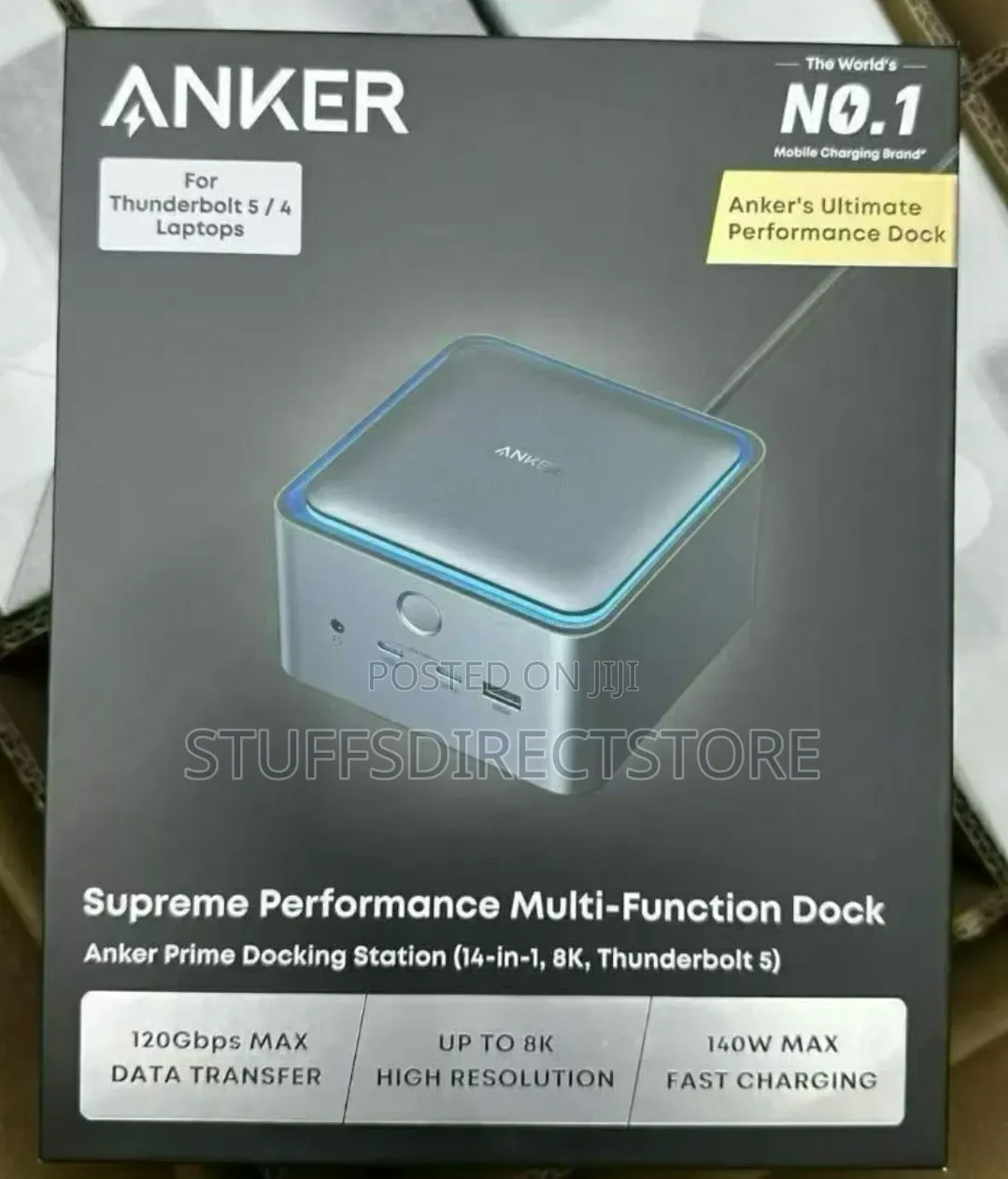 Anker Prime TB5 Docking Station (14-in-1, 8K, Thunderbolt 5 )