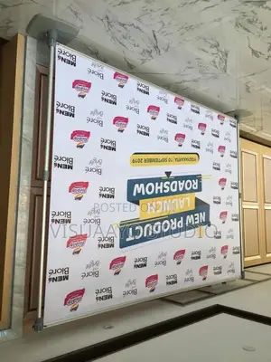Banner Backdrop Printing in Nigeria | Custom Event & Branded Backdrops