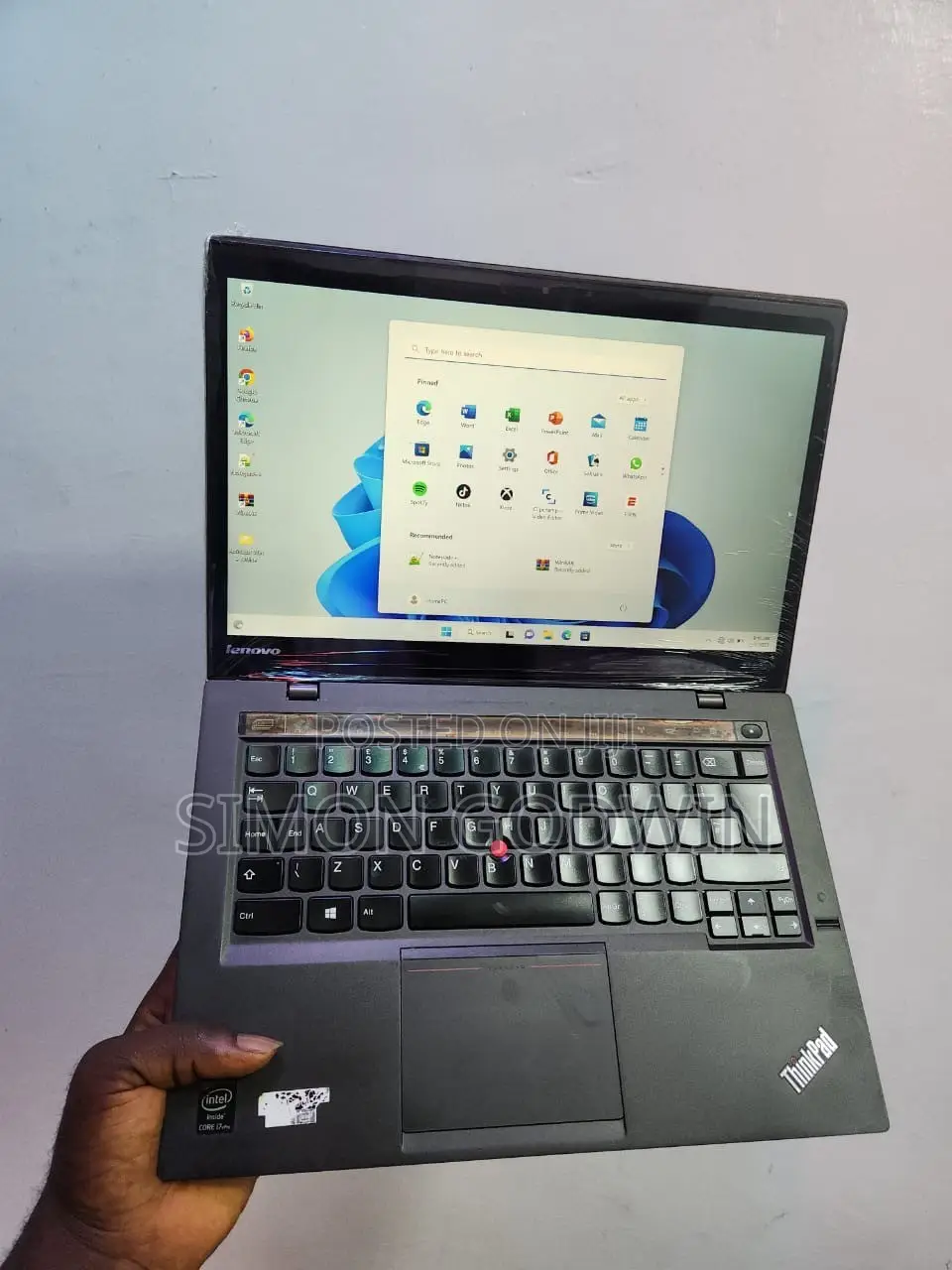 Laptop Lenovo ThinkPad X1 Carbon 8GB Intel Core i7 SSD 128GB