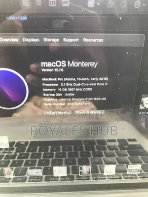 Laptop Apple MacBook Pro 2015 32GB Intel Core i7 HDD+SSD 1T