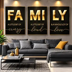 Split Modern Wall Art Decor