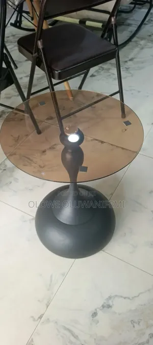 Side Stools Glass Top