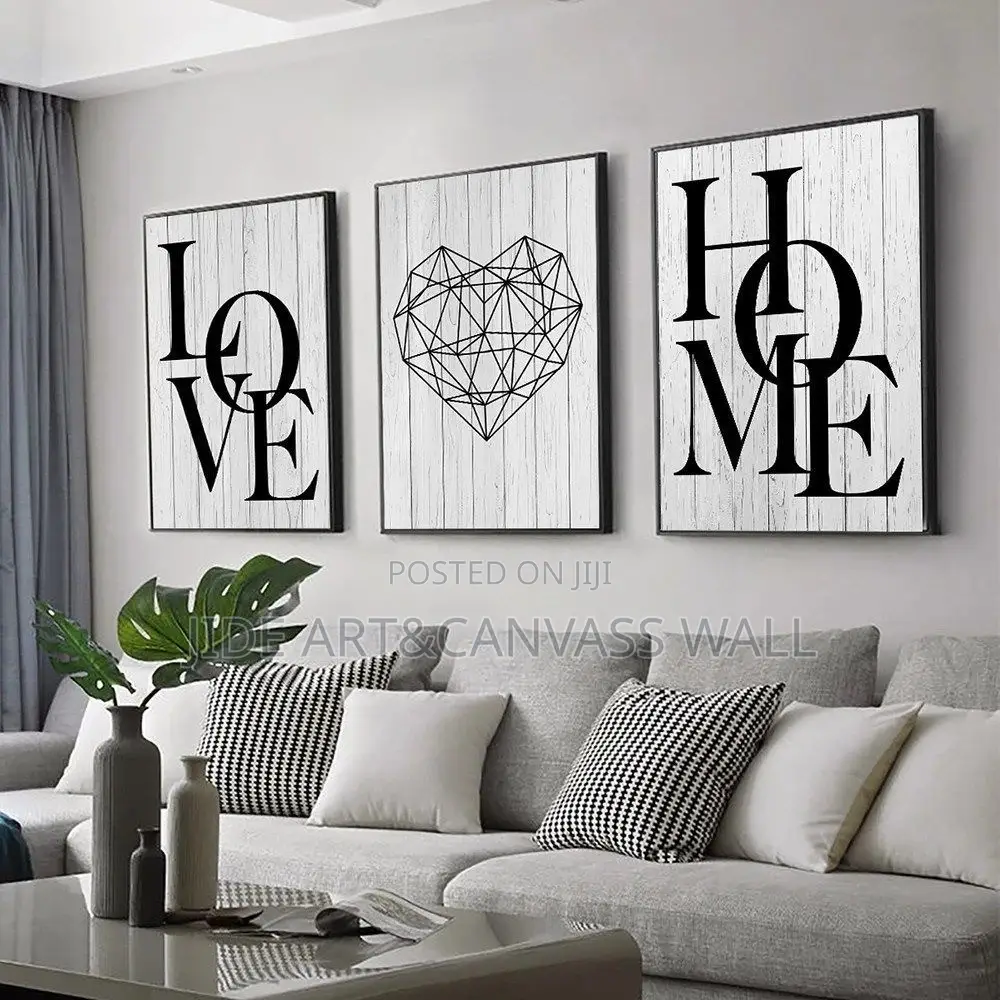 Split Modern Wall Art Decor