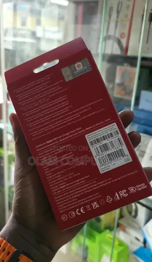 Redmi 20000mah 18w Fast Charging Power Bank