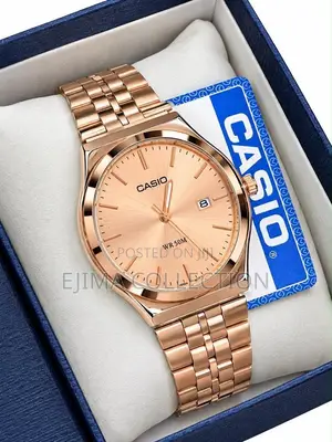 The Actual Casio Watch Comes With Branded Box