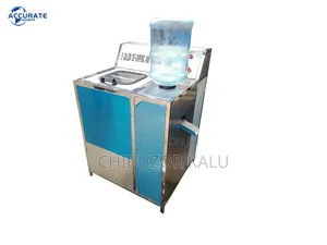 Semi-Automatic 5 Gallon Bottle Decapping and Brushing Machine