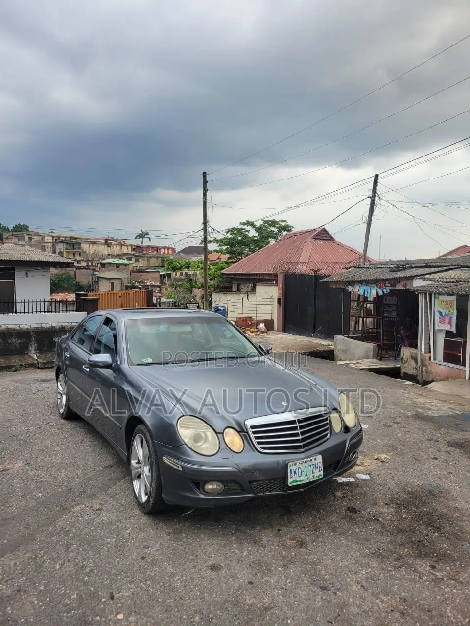 Mercedes-Benz E350 2007 Blue