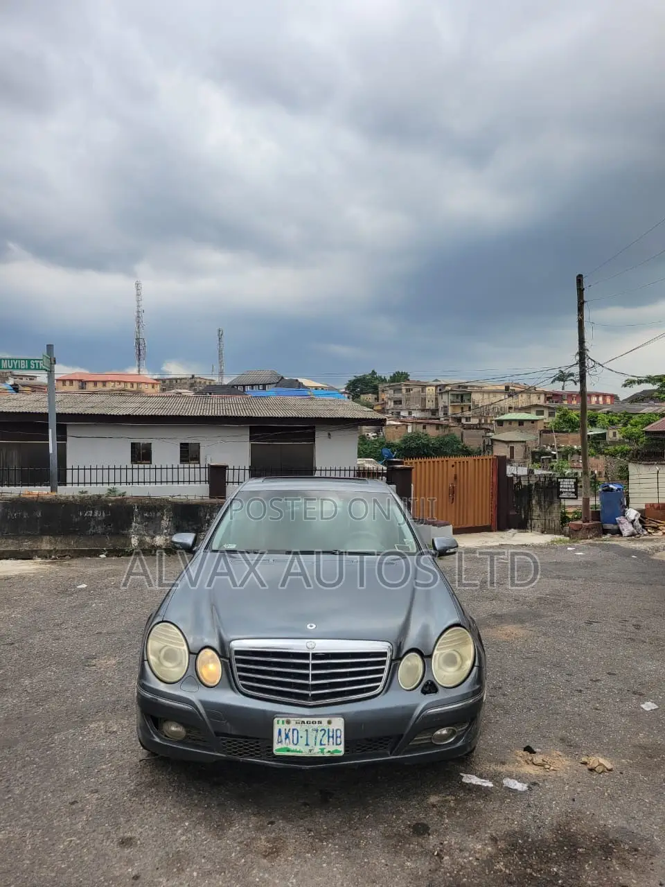 Mercedes-Benz E350 2007 Blue