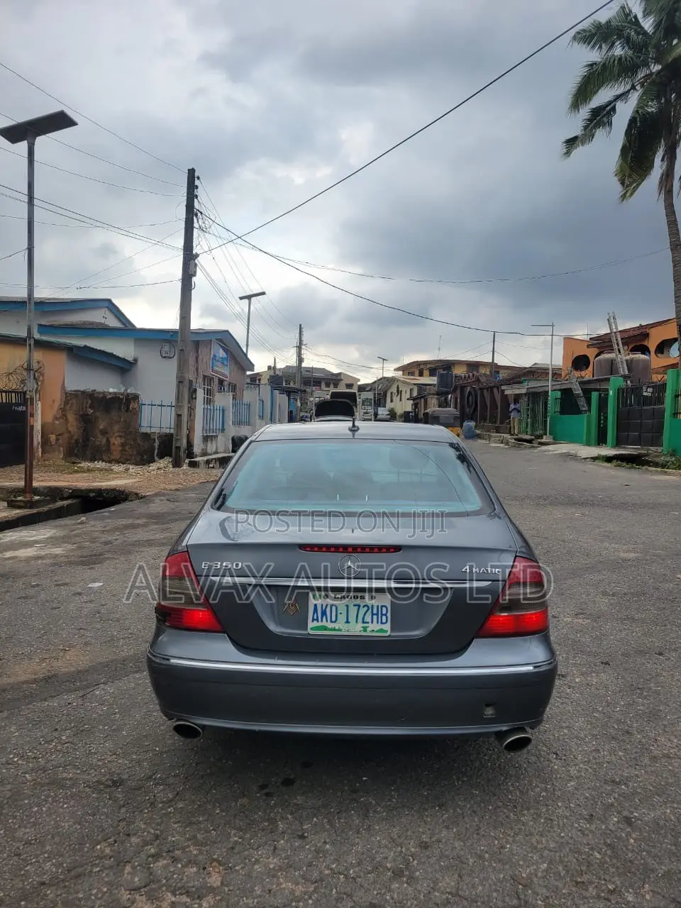 Mercedes-Benz E350 2007 Blue