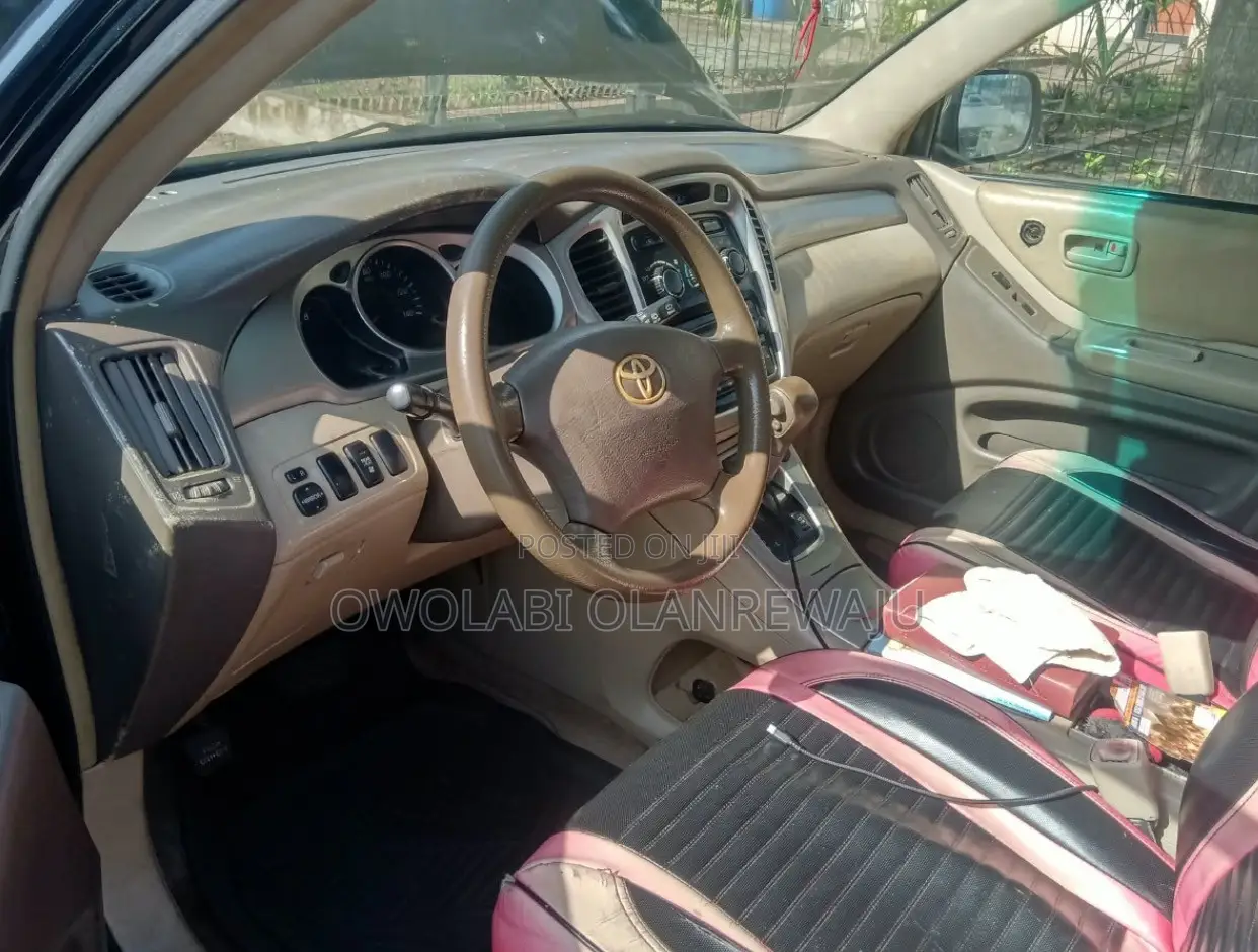 Toyota Highlander 2004 Black