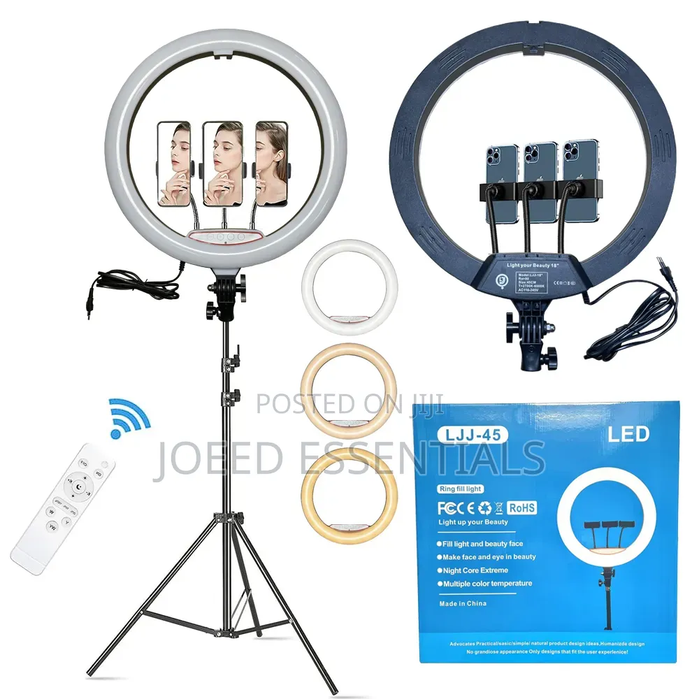 18inches Ring Light With Tripod Stand