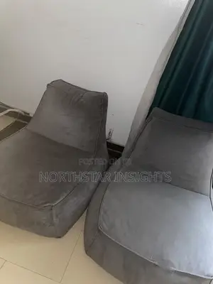 Gray Bean Bag Chair