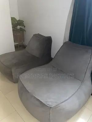 Gray Bean Bag Chair
