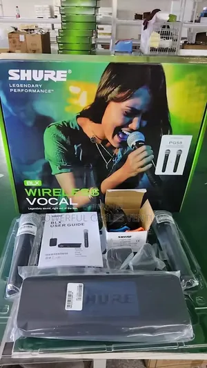 Shure BLX288/PG58 Dual Wireless Vocal System.