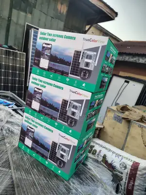 TrueColorView Dual-Screen Solar PTZ Outdoor Security Camera