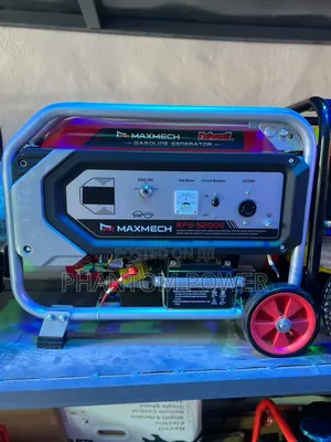 4kva Maxmech RFS5200E Home Petrol Generator >Automatic<
