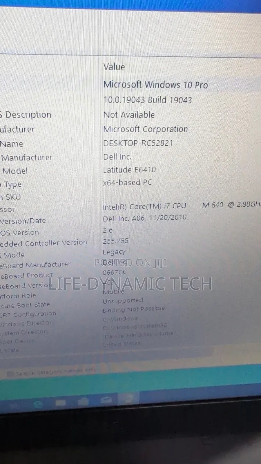 Laptop Dell Latitude E6410 4GB Intel Core i7 HDD 160GB