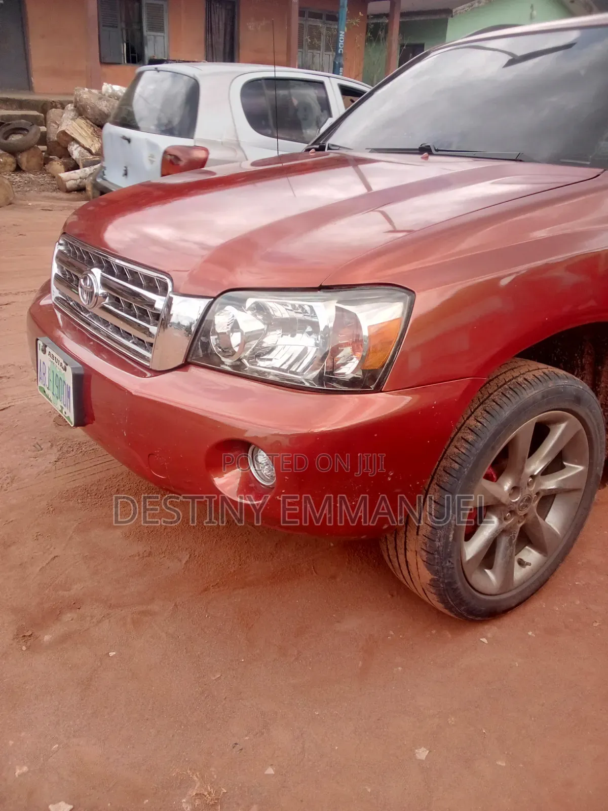 Toyota Highlander Limited V6 2007 Orange