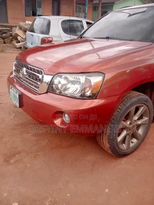 Toyota Highlander Limited V6 2007 Orange