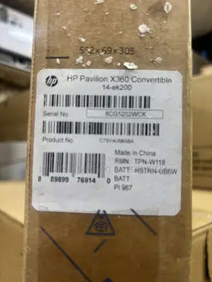 New Laptop HP Pavilion 14 x360 2-in-1 8GB Intel Core 3 SSD 512GB