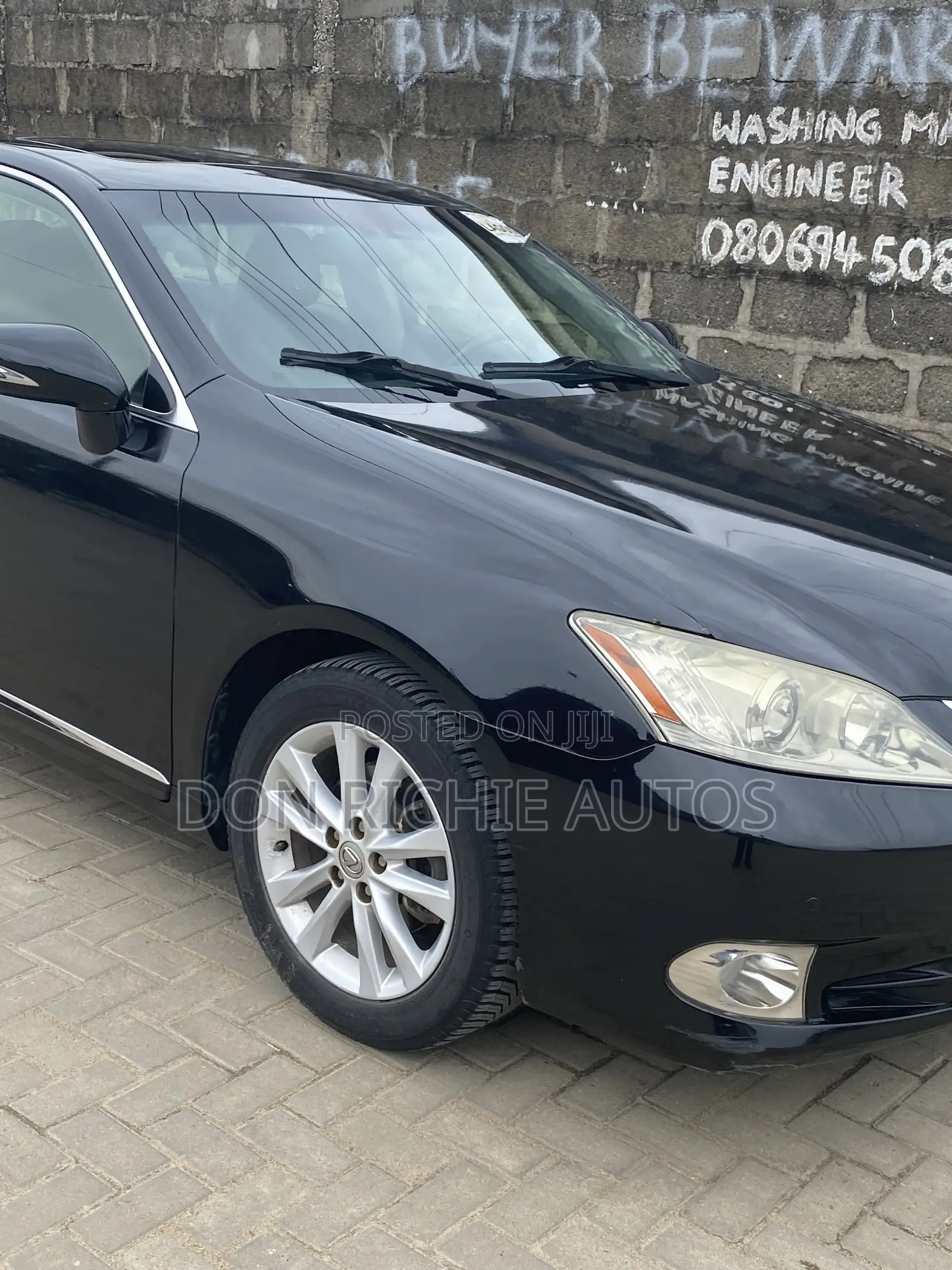 Lexus ES 350 2012 Black