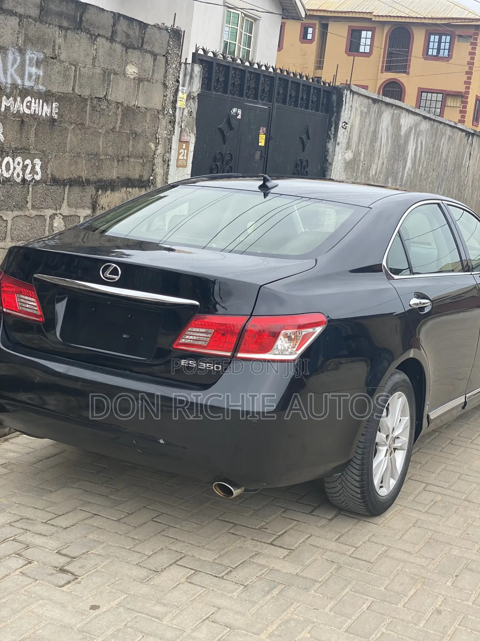 Lexus ES 350 2012 Black