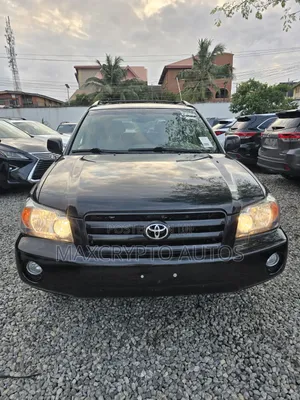 Toyota Highlander Limited V6 2005 Black