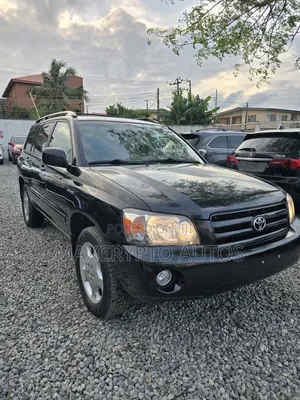 Toyota Highlander Limited V6 2005 Black