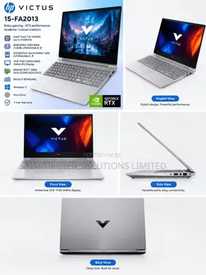 New Laptop HP Victus 15 8GB Intel Core i5 SSD 512GB