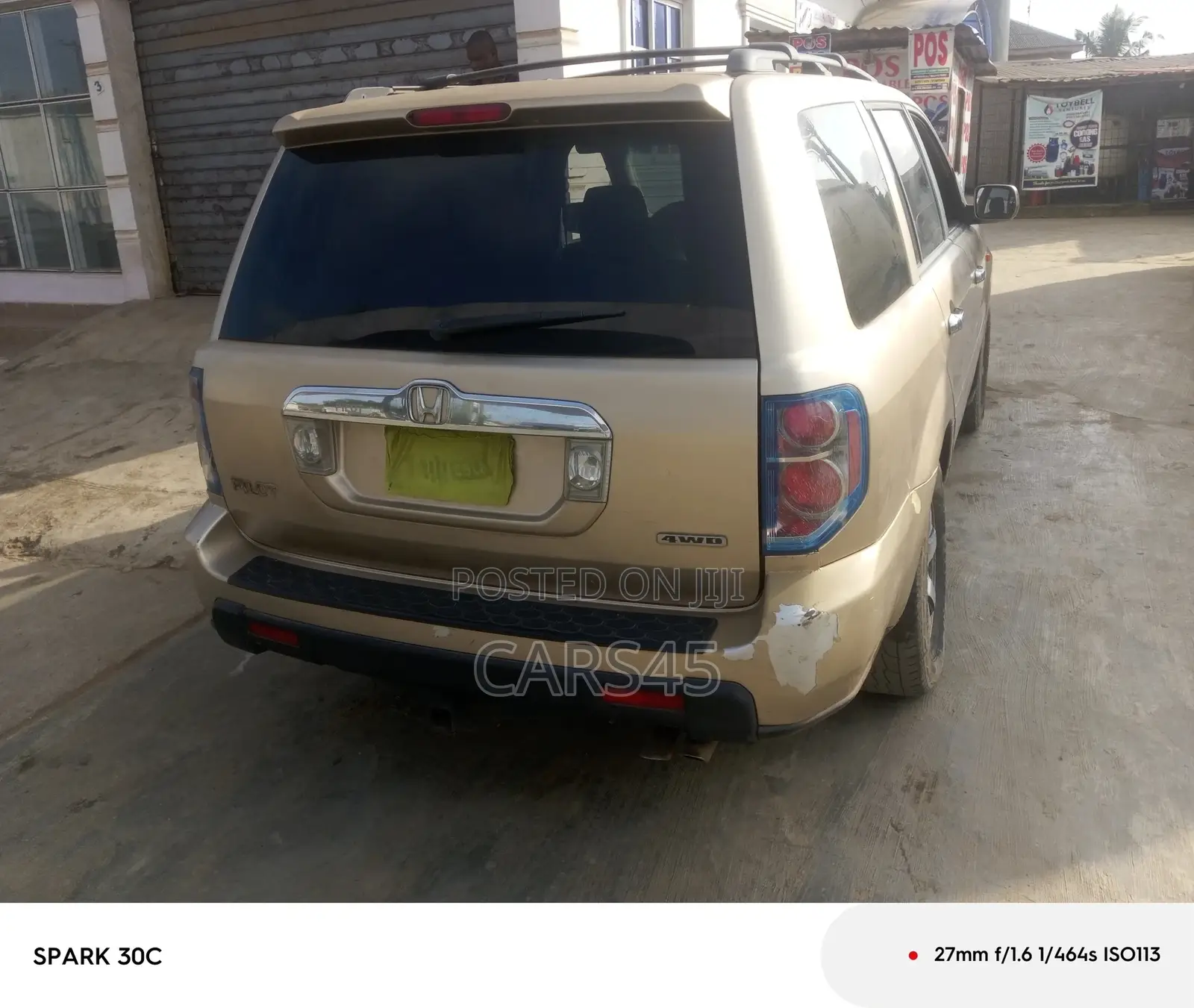 Honda Pilot 2006 Gold