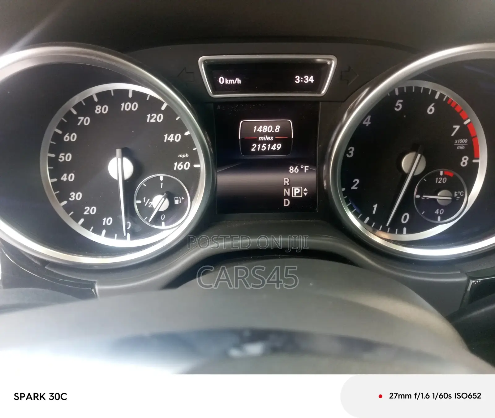 Mercedes-Benz M Class 2015 Black